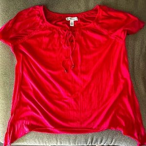 New York Laundry 2X Pink Top
